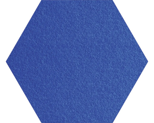 Nástěnný obklad Soft line plsť úhlopříčka 40 cm světle modrý Šestiúhelníková akustická deska z plsti