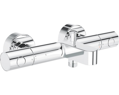 Termostatická vanová baterie GROHE Grohtherm 800 Cosmopolitan chrom 34766000 Termostatická sprchová baterie z kovu