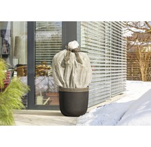 Květináč se zimní ochranou venku