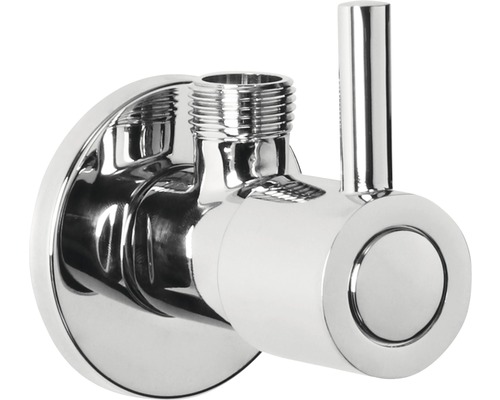 Rohový ventil 1/2" zpětná klapka chrom Rohový ventil 1/2" zpětná klapka chrom