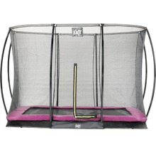 Obdélníková zahradní trampolína se sítí