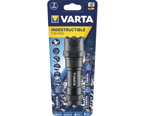 Varta Indestructible F10 Pro LED svítilna s bateriemi