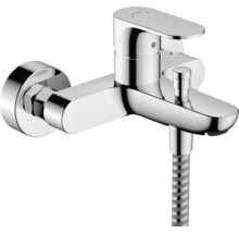 Vanová baterie s sprchovou hadicí pro montáž na stěnu