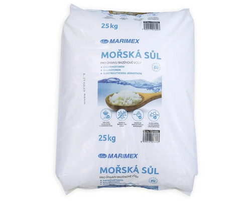 Bazénová sůl mořská Marimex 25 kg Bazénová sůl mořská Marimex 25 kg