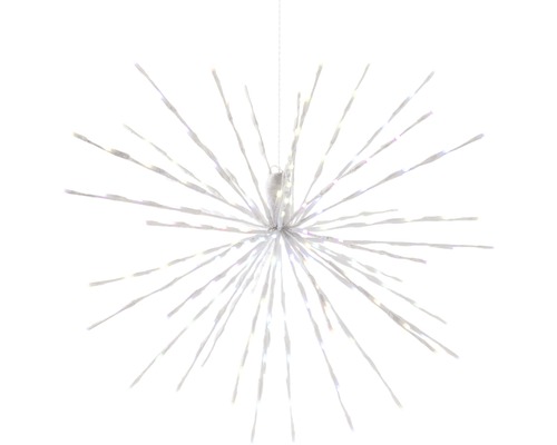 Lampa ve tvaru hvězdy k dekoraci