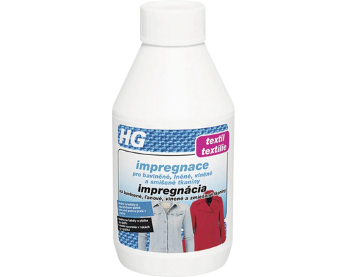 HG Impregnace pro bavlněné, lněné, vlněné a smíšené tkaniny 300 ml