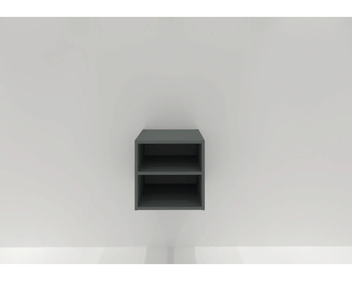 Nástěnná police se dvěma přihrádkami pro uložení