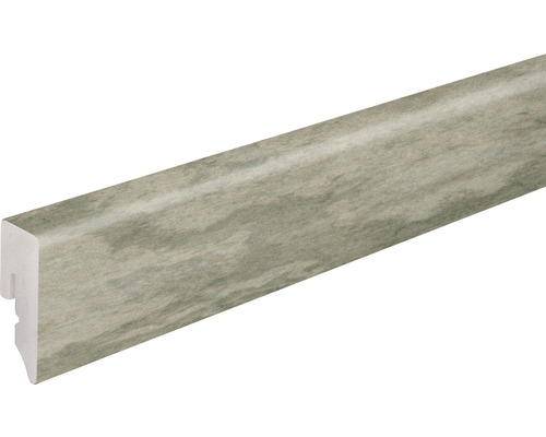 Soklová lišta Skandor PVC Nimbus béžová KU048L 15 x 39 x 2400 mm Podlahová lišta se vzhledem dřeva