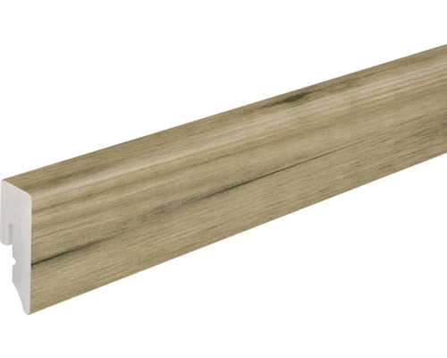 Podlahová lišta Neuhofer KU048L plastová 2400 x 38,5 x 15 mm dub Podlahová lišta s dekorem dřeva