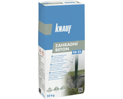 Zahradní beton Knauf SB25 pytel 25kg