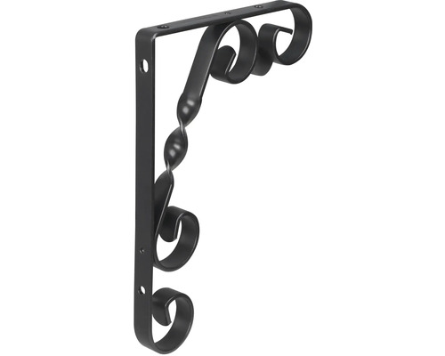 Ozdobný kovový držák police