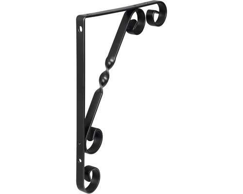 Konzole na stěnu z kovu s ozdobnými prvky