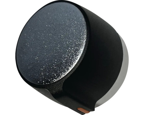 Otočný knoflík z kovu a plastu