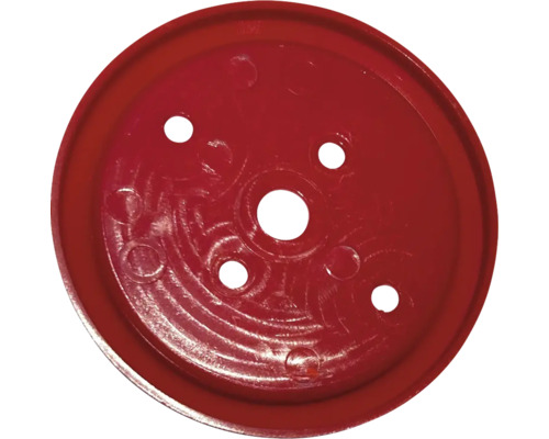 Kulatý plastový kryt s několika otvory