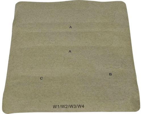 Papírový list s předřezanými tvary pro ruční práce