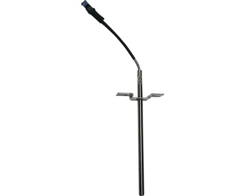 Grilovací teploměr s kovovým senzorem a kabelem