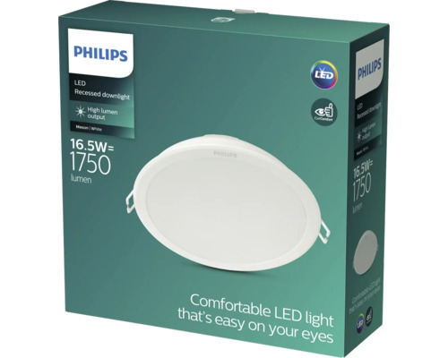 LED zápustné osvětlení Philips 8718696173664 Meson 16,5W 1750lm 4000K bílé