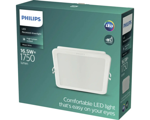 LED zápustné osvětlení Philips 8718696173695 Meson 16,5W 1750lm 4000K bílé