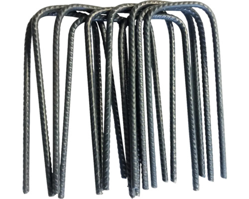 Upevňovací kolíky U-PIN pro zatravňovací rohože balení 10 ks