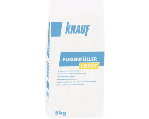 Spárovací tmel KNAUF Fugenfüller Leicht, 5 kg
