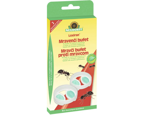 Mravenčí bufet Loxiran Neudorff 2 dózy a 20 ml náplně Mravenčí bufet Loxiran Neudorff 2 dózy a 20 ml náplně