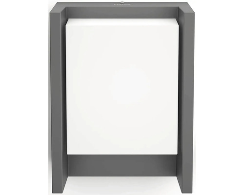 Čtvercové venkovní nástěnné svítidlo do zahrady