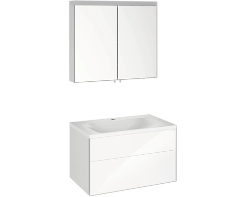 Koupelnový nábytkový set KEUCO Royal Reflex 80 cm bílá vysoce lesklá 39603212100