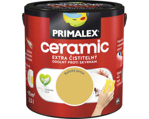Barva Primalex Ceramic Baltský jantar 2,5 l Barva Primalex Ceramic Baltský jantar 2,5 l