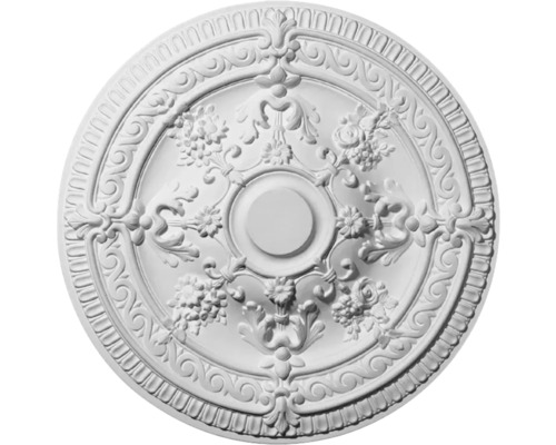 Stropní rozeta s květinovým vzorem pro interiérovou dekoraci