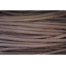 Textilní kabel H03VV-F 3x0,75 hnědý/oranžový, metrážové zboží-thumb-0