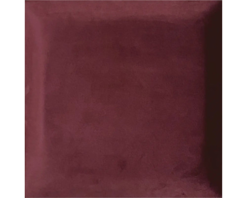 Čalouněný nástěnný Soft panel Riwiera 59 bordó 30x30 cm Čtvercová keramická obkládačka