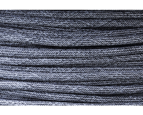 Textilní kabel tvarovatelný H03VV-F 3x0,75 1,5m černý/šedý