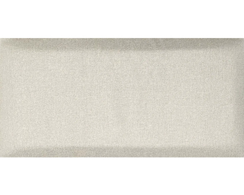 Čalouněný nástěnný Soft panel Luna 33 krémový 30x60 cm Obdélníková obkládačka se strukturou textilního povrchu