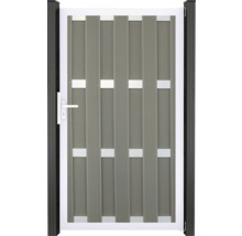 Zahradní branka s rámem a rukojetí