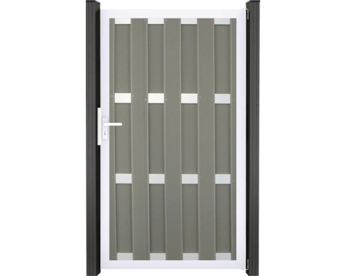 Branka GroJa Merano DIN levá Zahradní branka s rámem a rukojetí