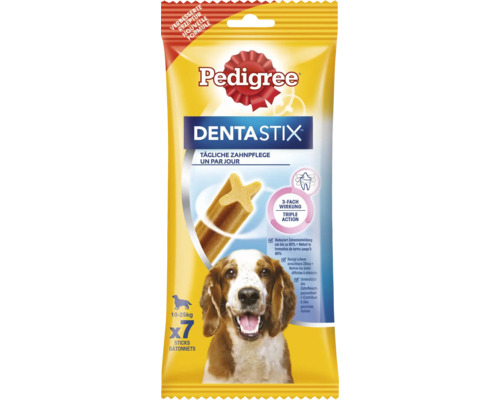 Pedigree Dentastix pro psy, každodenní zubní péče, 7 kusů pro psy od 10 do 25 kg