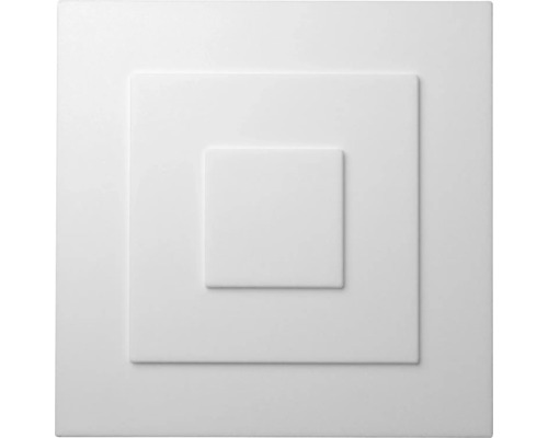 Dekorativní deska se čtvercovým stupňovitým vzorem