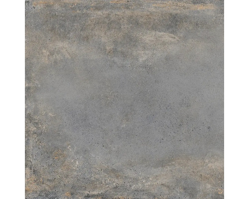 Dlažba imitace kovu Oxid Dark 60 x 60 cm šedobéžová