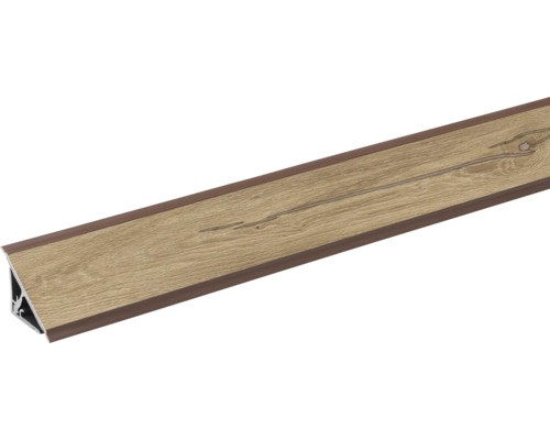 Ukončovací profil s dřevěným dekorem