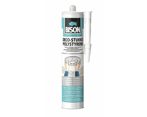 Lepidlo na polystyren Bison Deco-Stukkó Polystyrene 470 g Lepicí tuba Bison Deco-Stuck Polystyren