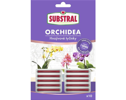 Tyčinky pro orchideje Substral 10 ks Tyčinky pro orchideje Substral 10 ks