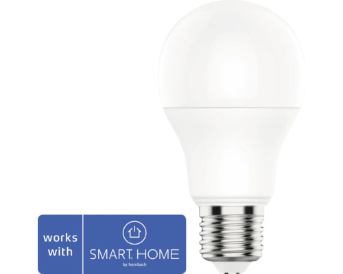 LED žárovka Flair ViYu A60 E27 / 8,5 W ( 60 W ) 806 lm 1800-6500 K matná - kompatibilní se SMART HOME by hornbach