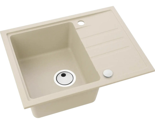 Granitový dřez s odkapávací plochou