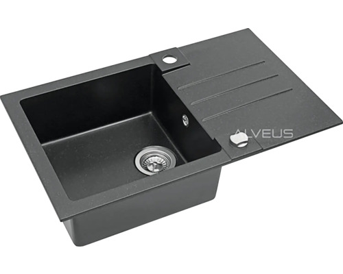 Granitový dřez s odkapávací plochou