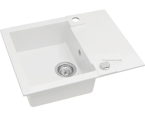 Silgranitový dřez s odkapávací plochou