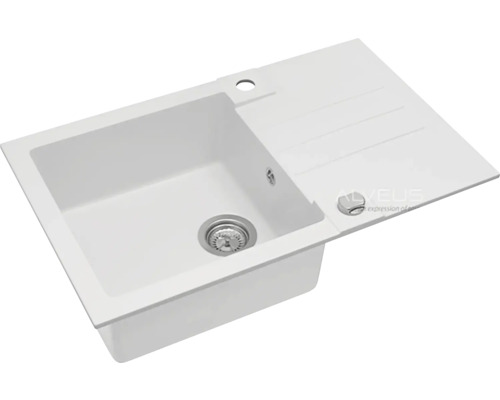 Granitový dřez s odkapávací plochou