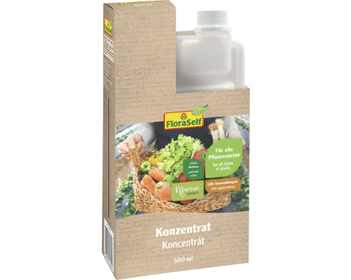 Koncentrát "Síla rostlin" FloraSelf Select 500 ml FloraSelf rostlinný koncentrát pro všechny druhy rostlin