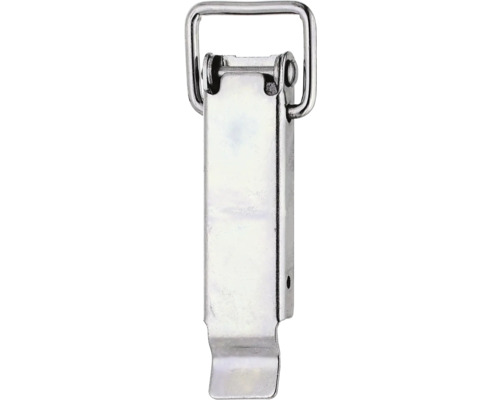 Bednový uzávěr bez petlice , 93x24 mm, galvanicky žlutě pozinkovaný Bednový uzávěr bez petlice , 93x24 mm, galvanicky žlutě pozinkovaný