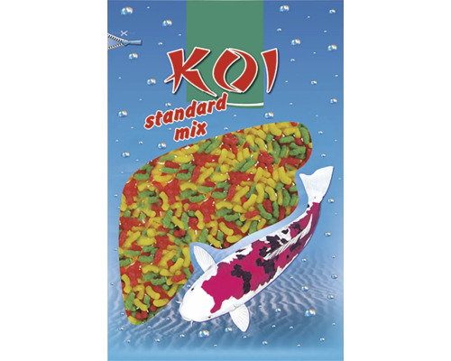 Krmivo pro jezírkové ryby tyčinky KOI standard mix 90 g Balení krmiva pro koi standard mix