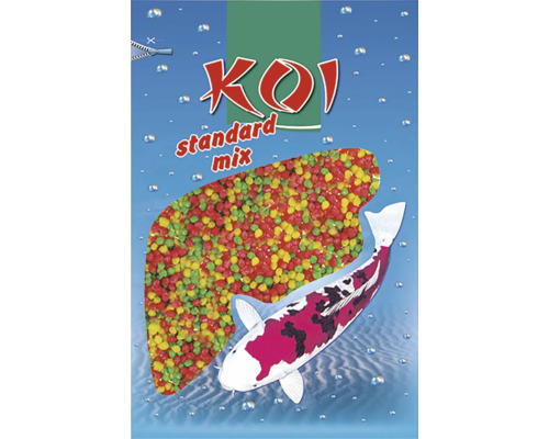 Krmivo pro jezírkové ryby kuličky KOI standard mix 120 g